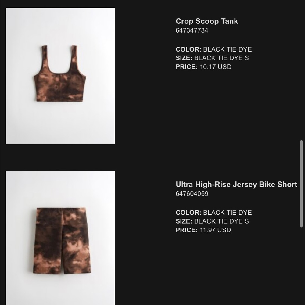 CUTE HOLLISTER MATCHING SET